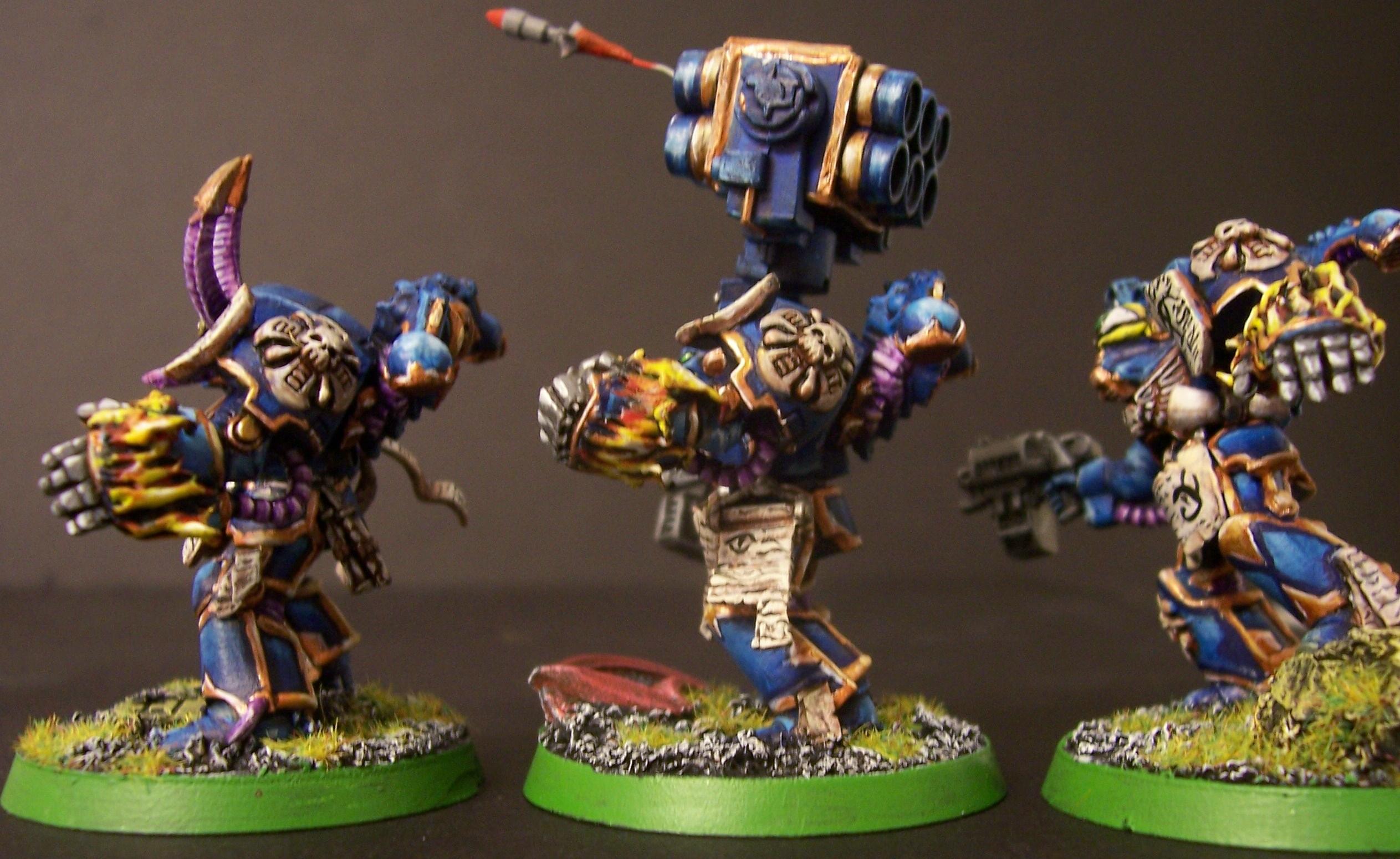 Chaos Space Marines, Terminator Armor, Tzeentch