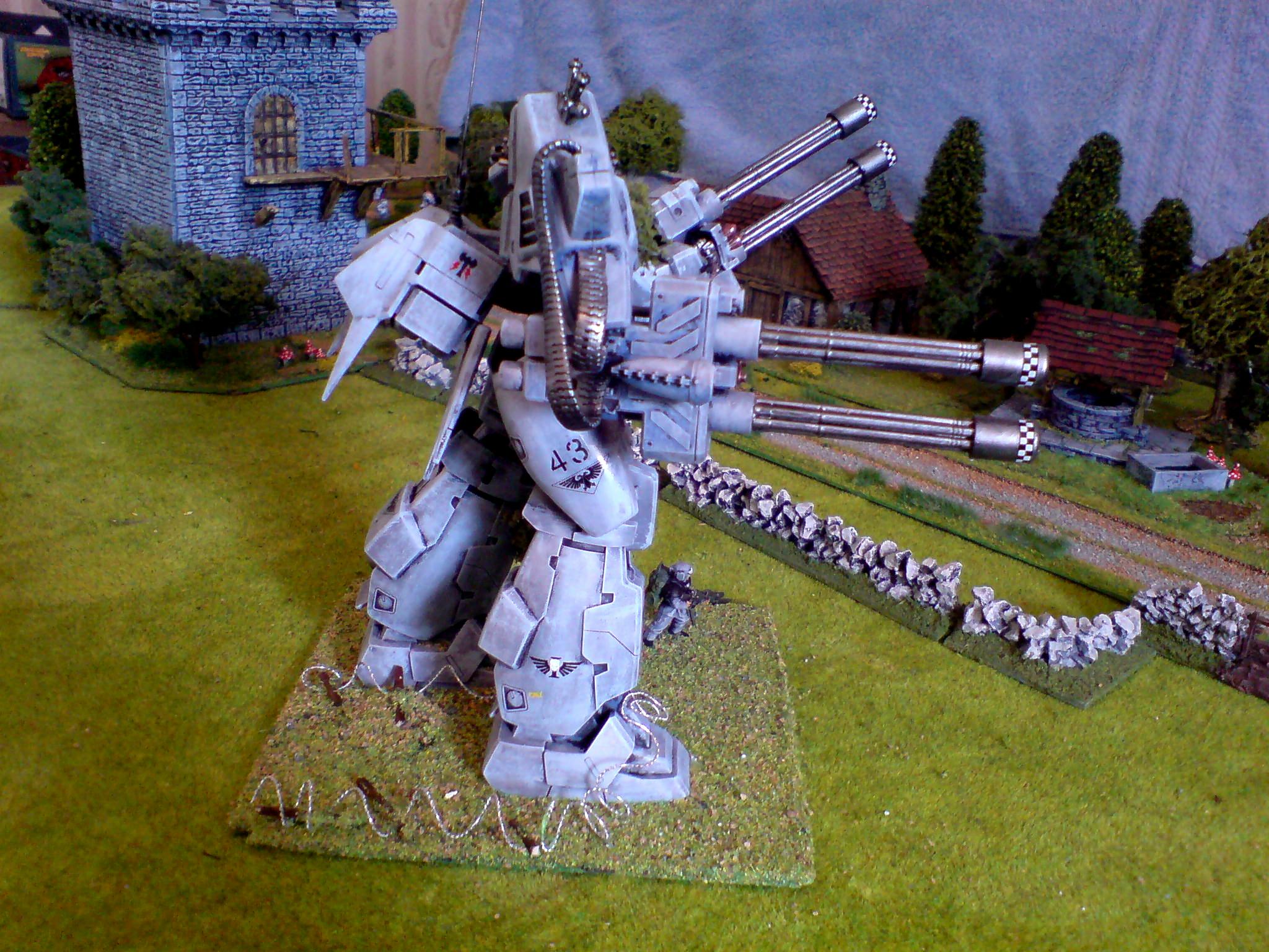 Anime, Gundam, Imperial Guard, Knights, Titan
