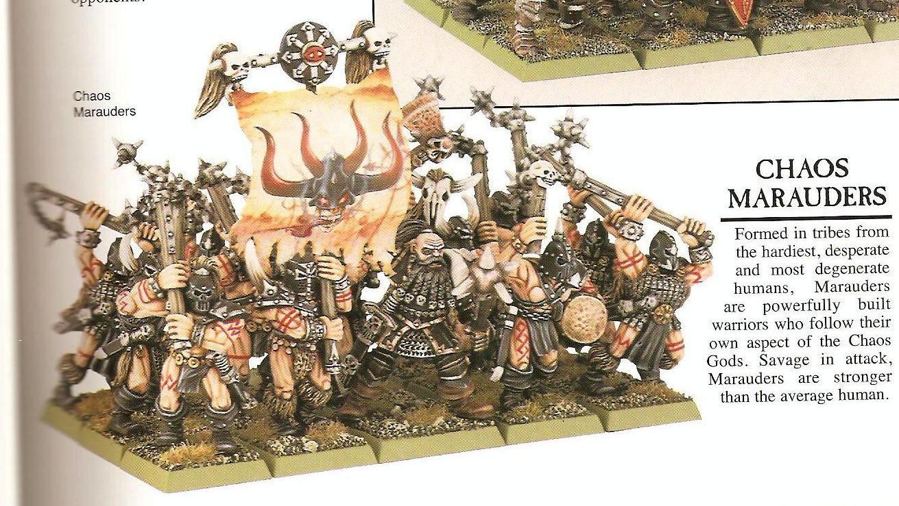 Copyright Games Workshop, Marauders, Warhammer Fantasy, White Dwarf