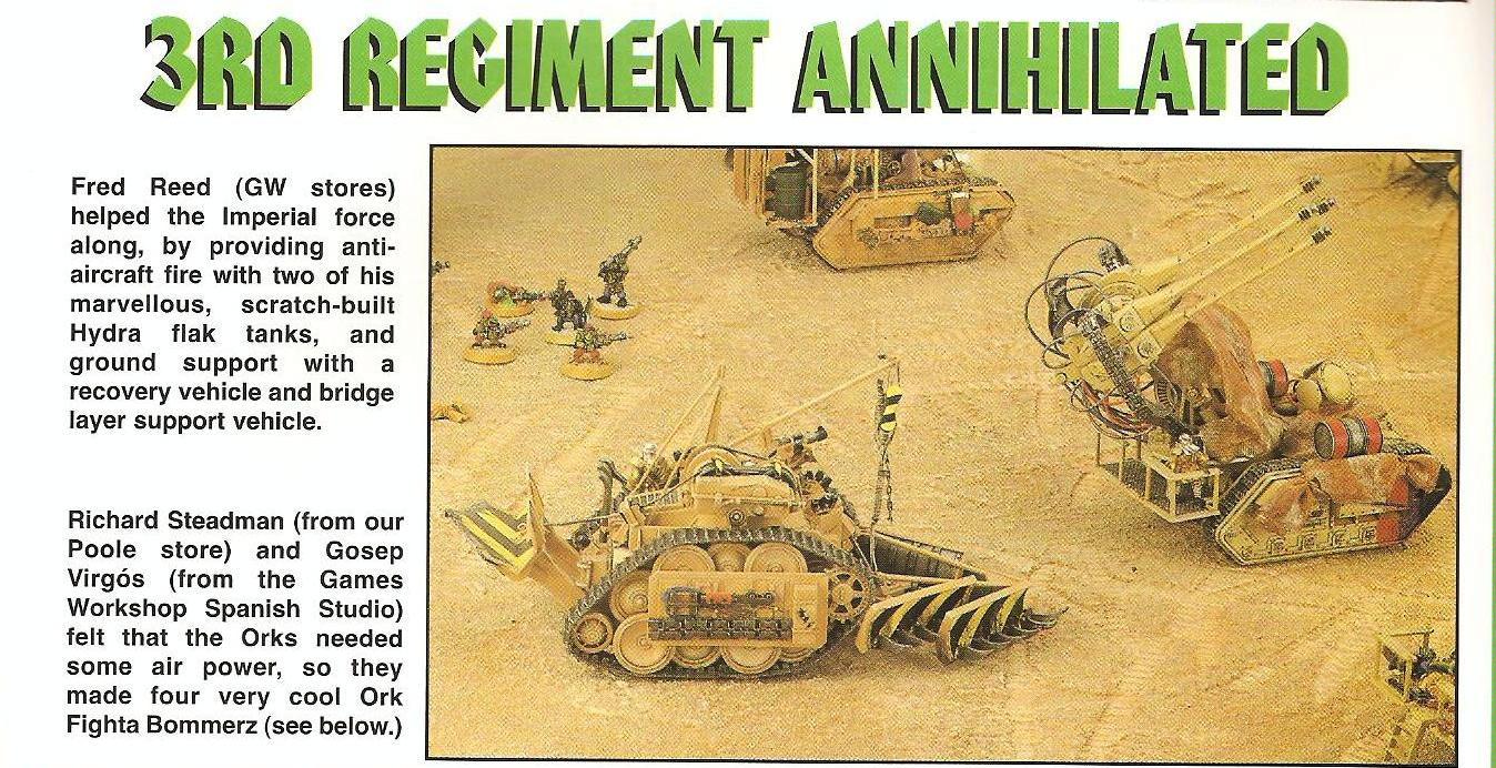 Big Toof River, Copyright Games Workshop, Games Day, Imperial Guard, Scratch Build, Tank, White Dwarf
