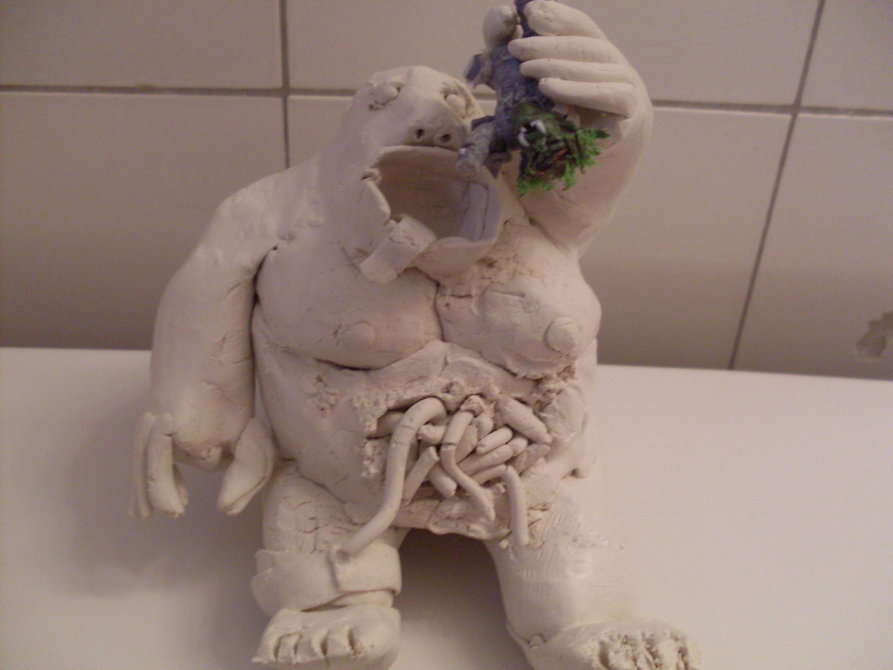 Daemons, Eating, Nurgle, Om Nom Nom, Unclean One