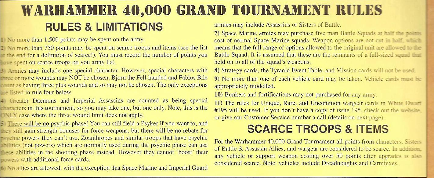 2nd Edition, Copyright Games Workshop, White Dwarf