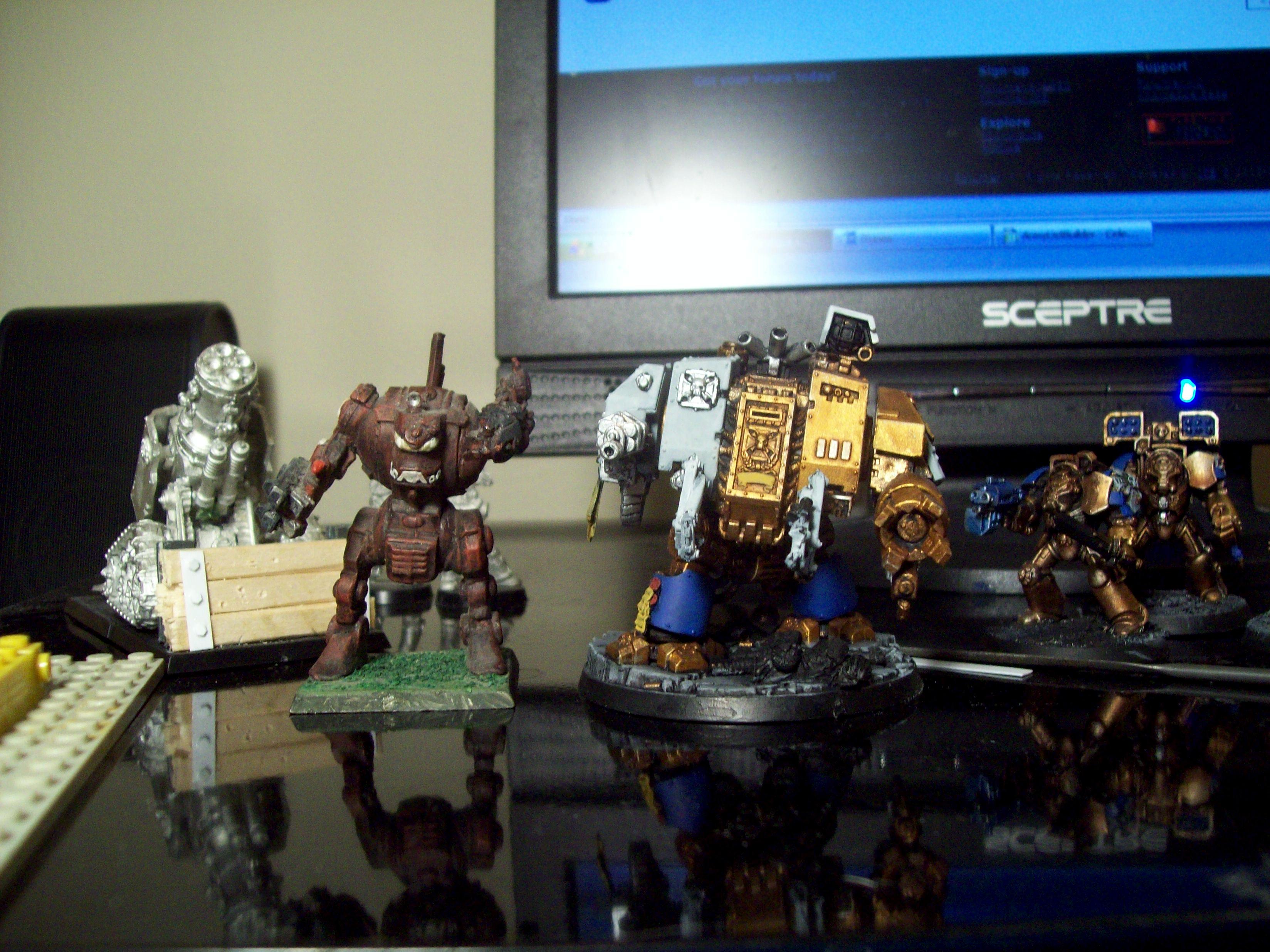 Dreadnought, Old School, Space Marines, Warhammer 40,000