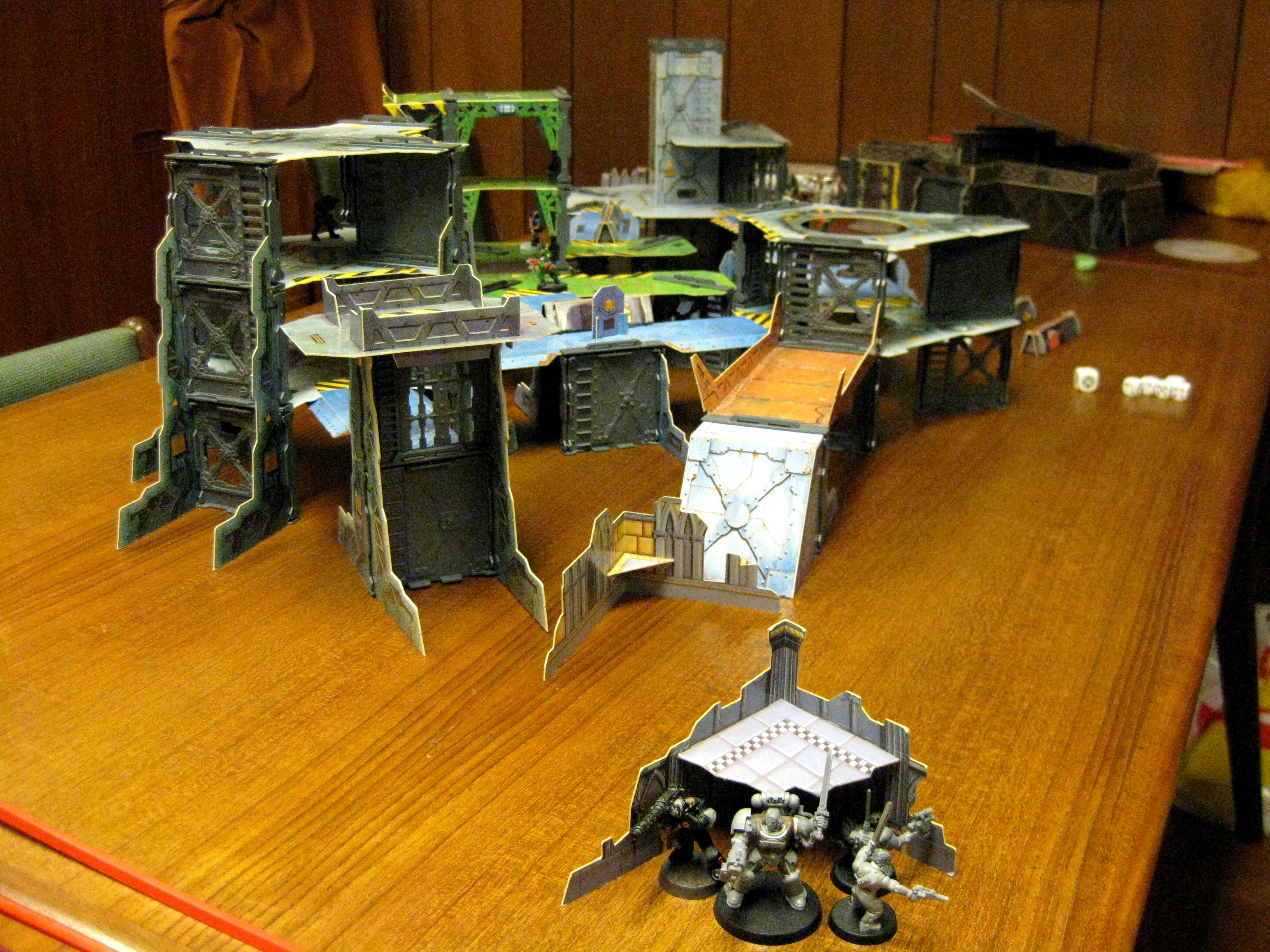 Bulkheads, Necromunda, Terrain