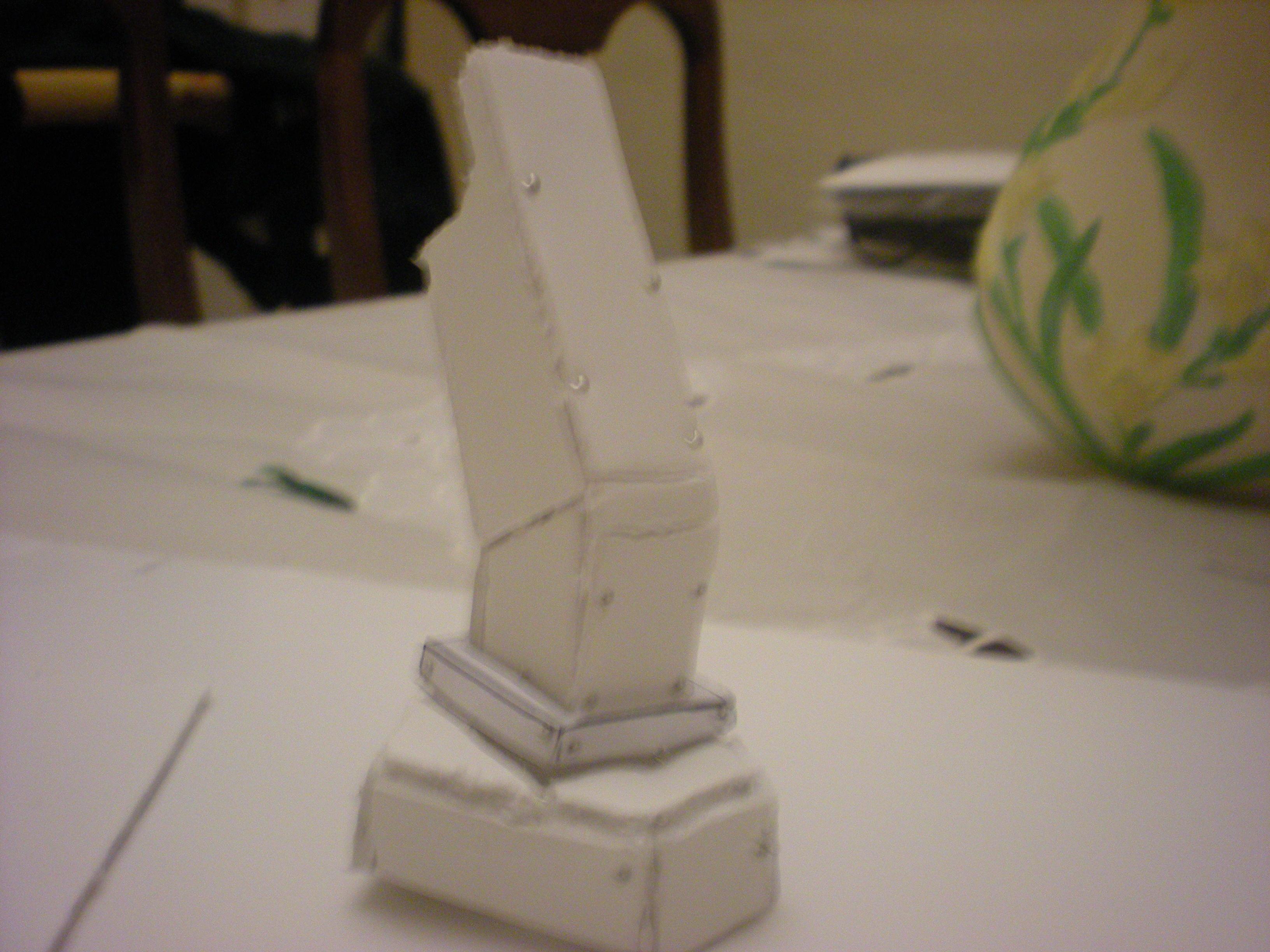 leg and foot (no toes)