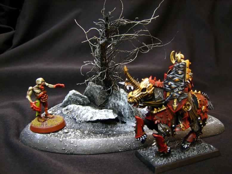 Chaos Lord, Terrain, Trees, Zombie