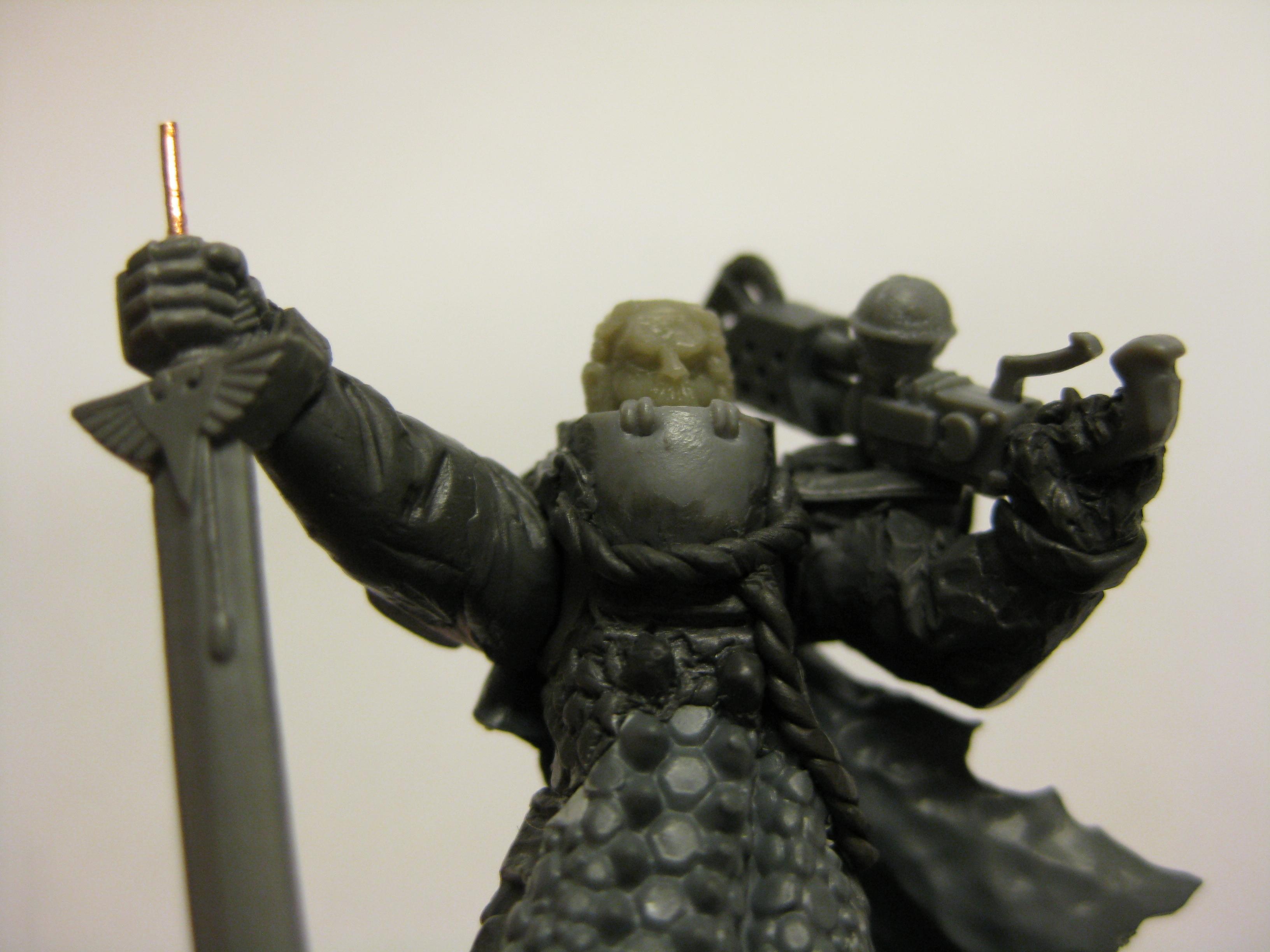 Another Closeup. As you can see, his hand is a bit rough still