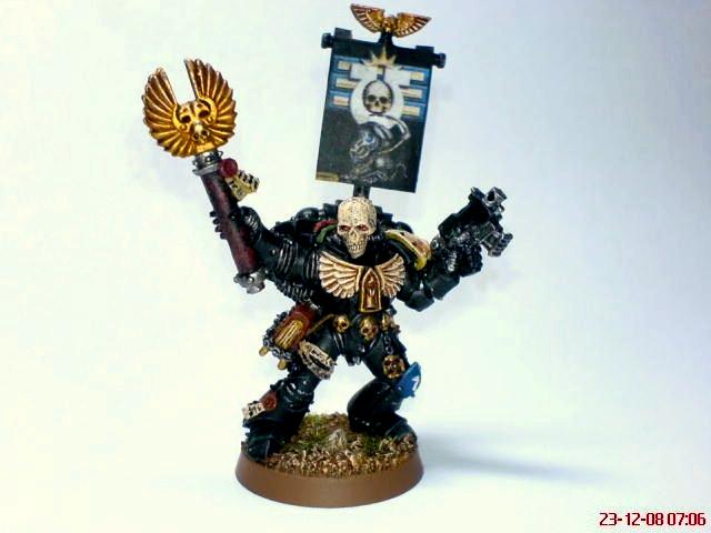 Bolt Pistol, Chaplain, Crozius Arcanum, Space Marines, Ultramarines, Warhammer 40,000