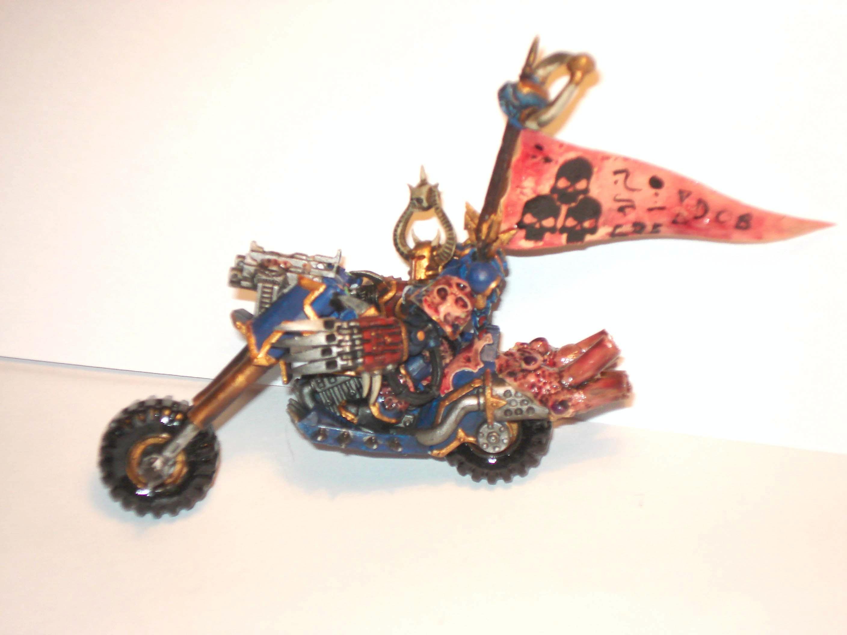 Bike, Chaos, Claws, Lord, Warhammer 40,000