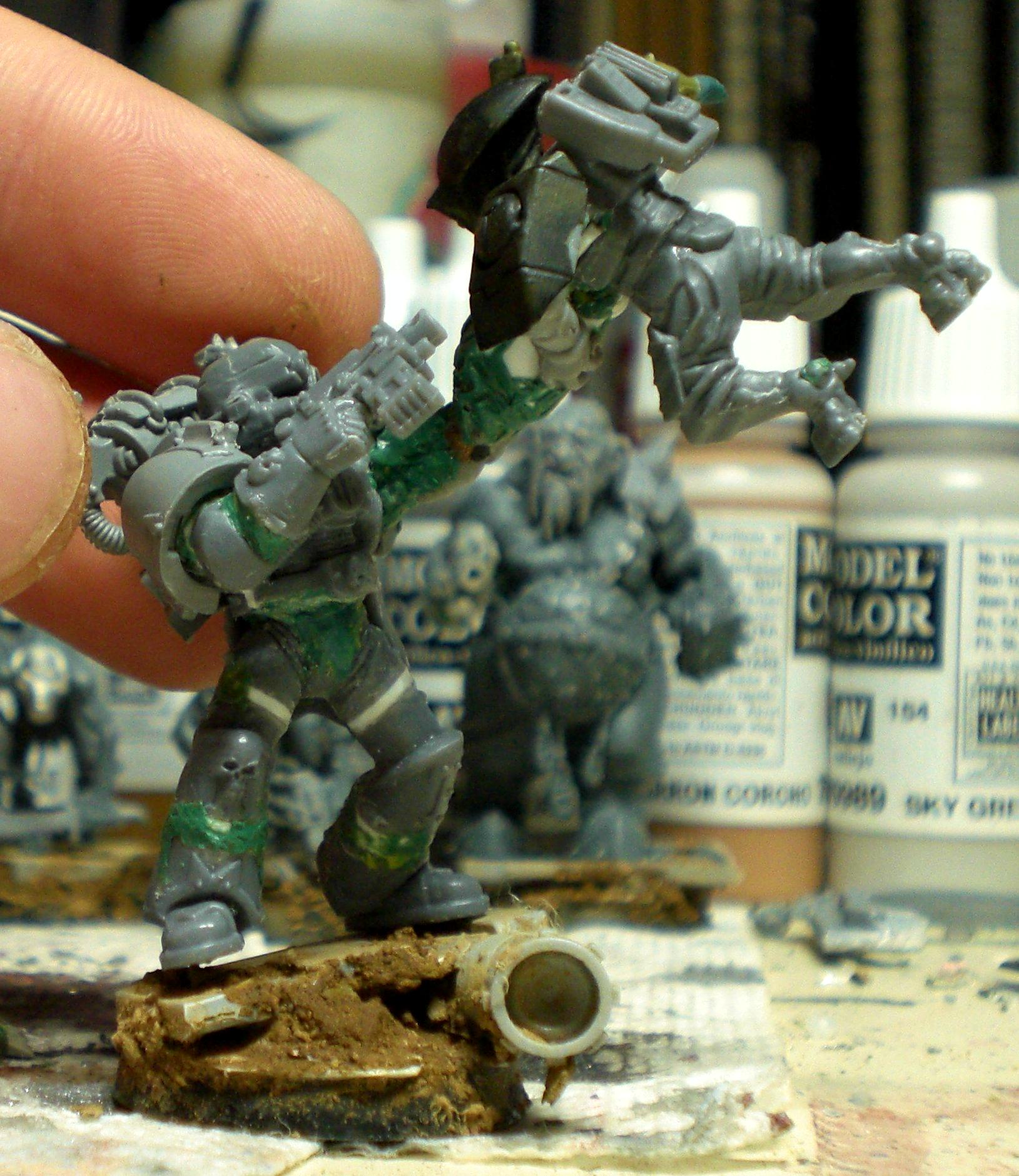 Lost And The Damned, Tau Nob pre-paint