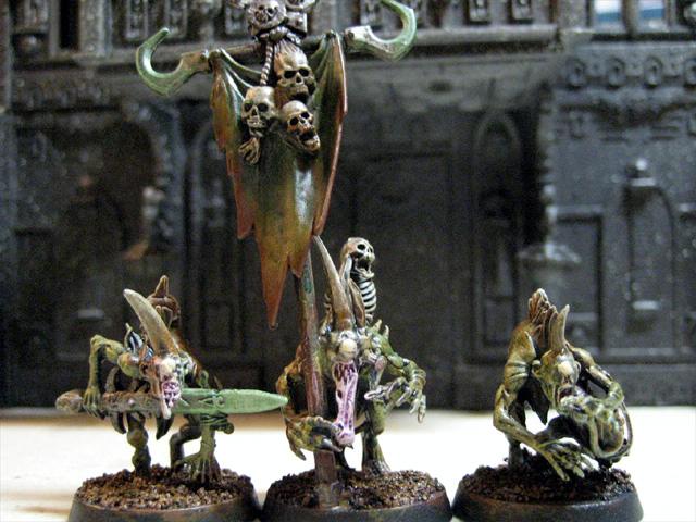Chaos, Chaos Space Marines, Conversion, Daemons, Ghoul, Nurgle, Plaguebearers, Warhammer 40,000