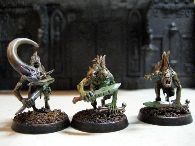 Chaos, Chaos Space Marines, Conversion, Daemons, Ghoul, Nurgle, Plaguebearers, Warhammer 40,000