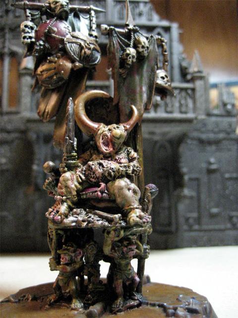 Chaos, Chaos Space Marines, Daemons, Herald, Nurgle, Palanquin, Warhammer 40,000