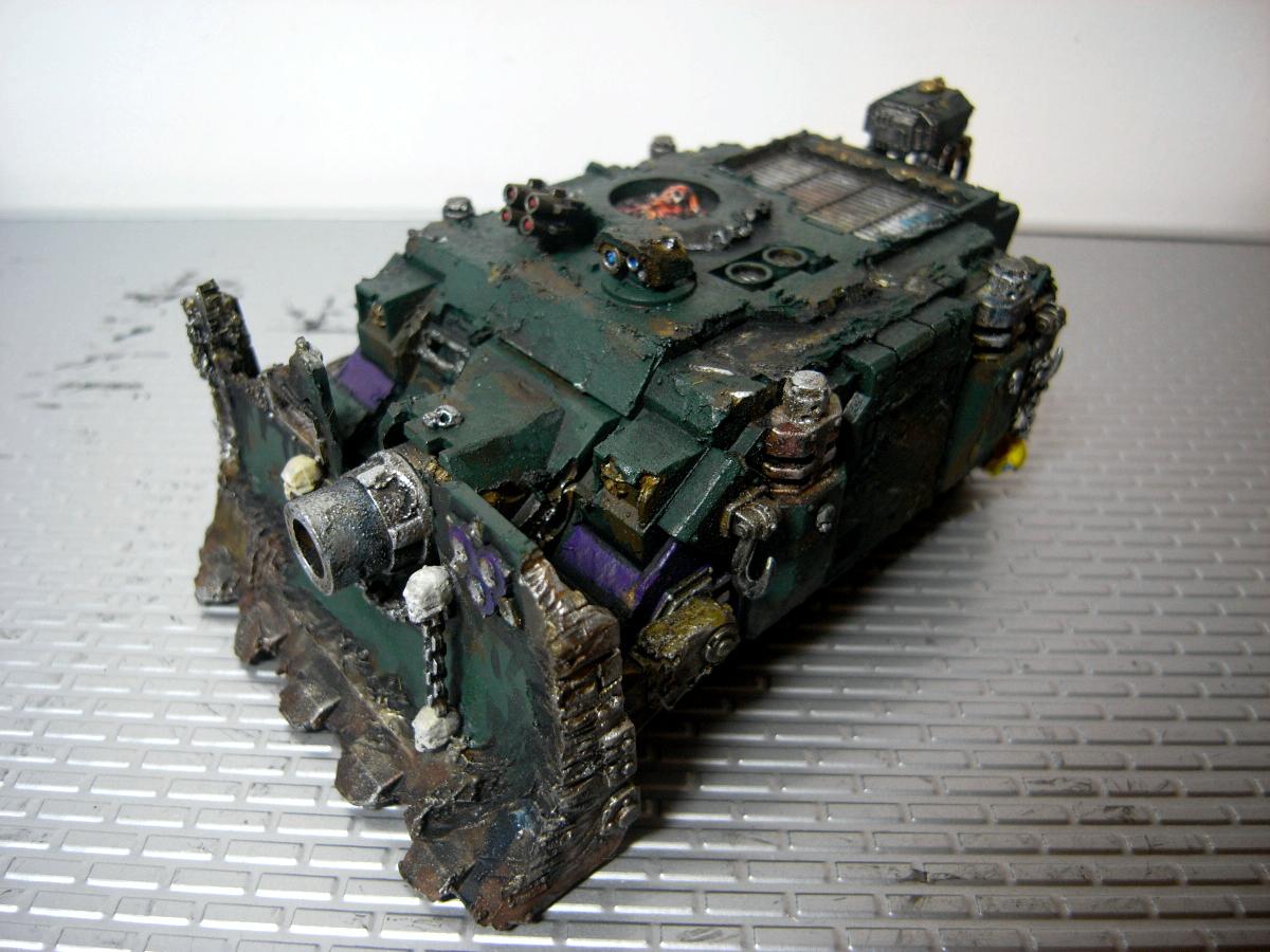 Chaos, Nurgle, Panic, Rough Coat, Vindicator