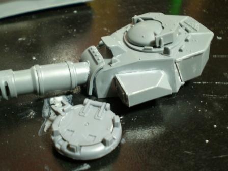 Work In Progress, wierd turret ring