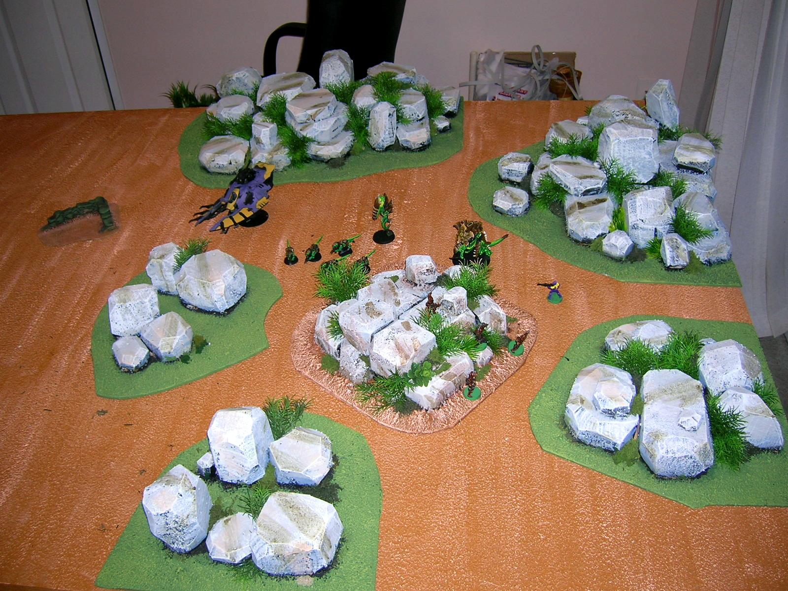 The collection of hills
