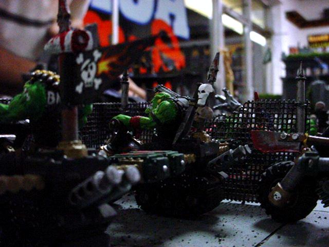 Bike, Group, Orks, Warhammer 40,000