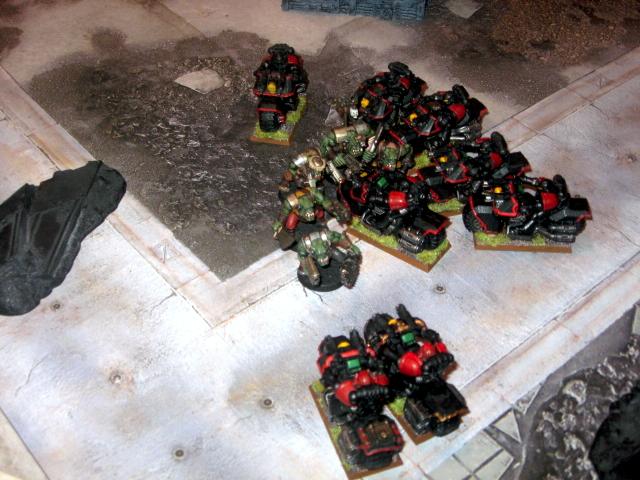 Battle, Bike, Close Combat, Orks, Space Marines, Warhammer 40,000