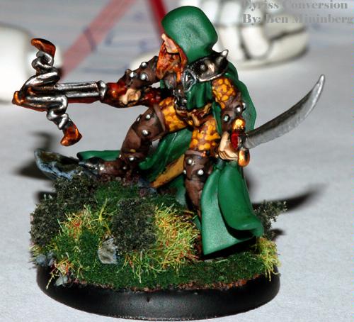 Crossbow, Elves, Eyriss, Green, Scenic, Warmachine