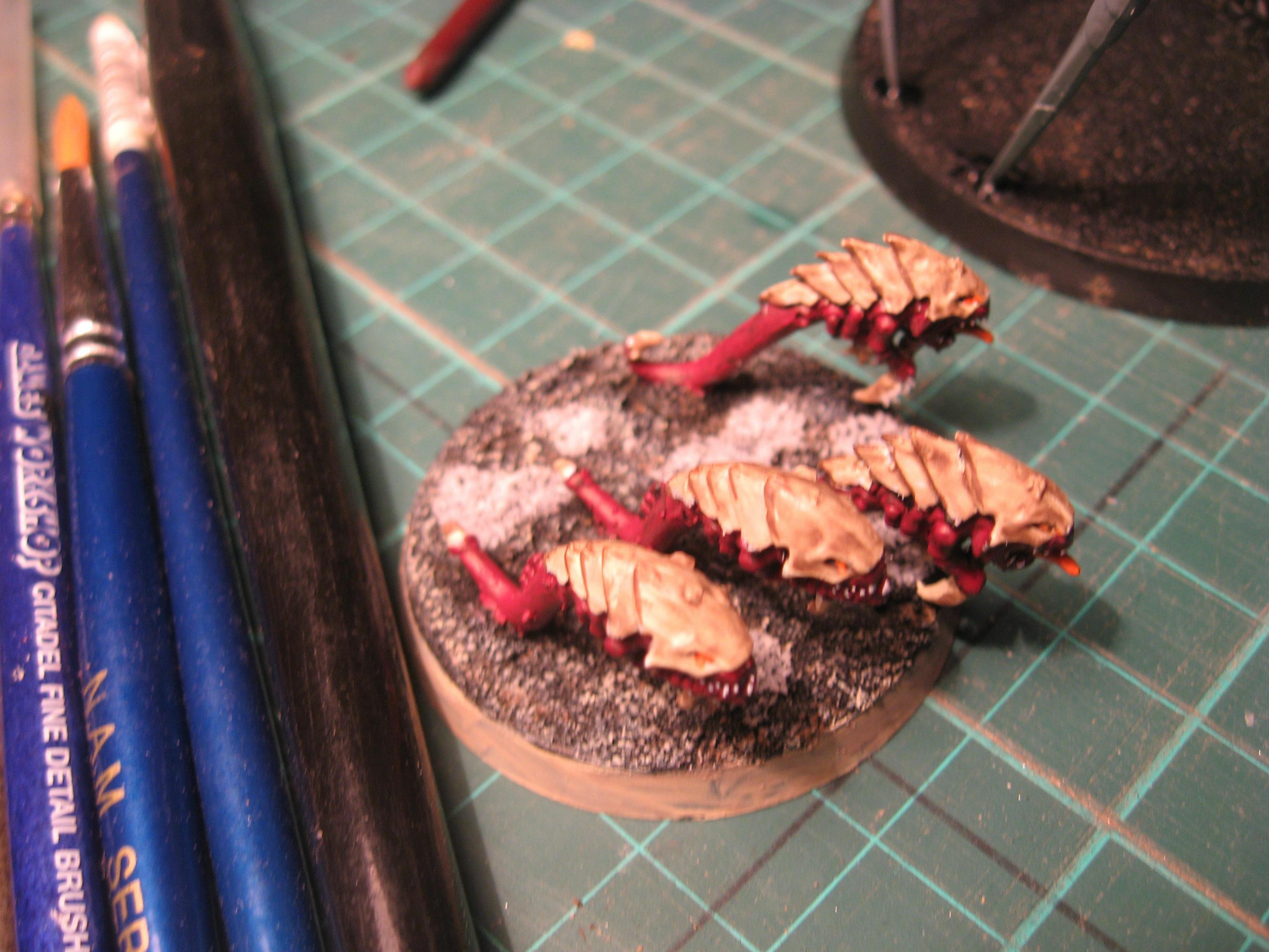 Carnifex, Conversion, Fex, God, Godfex, Herder, Painted, Squigs, Tyranids, Work In Progress, Wysiwyg