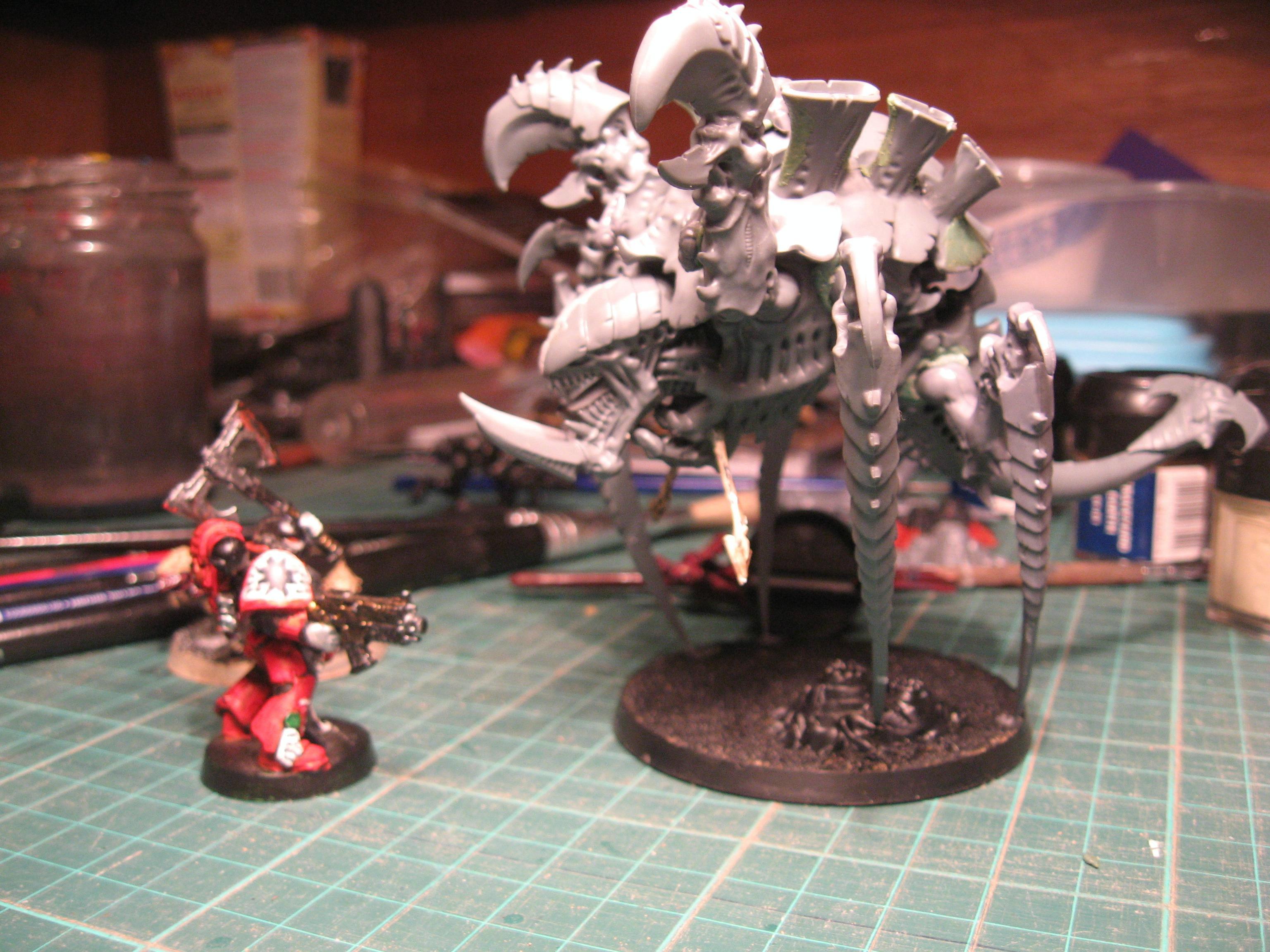 Carnifex, Conversion, Fex, God, Godfex, Herder, Painted, Squigs, Tyranids, Work In Progress, Wysiwyg