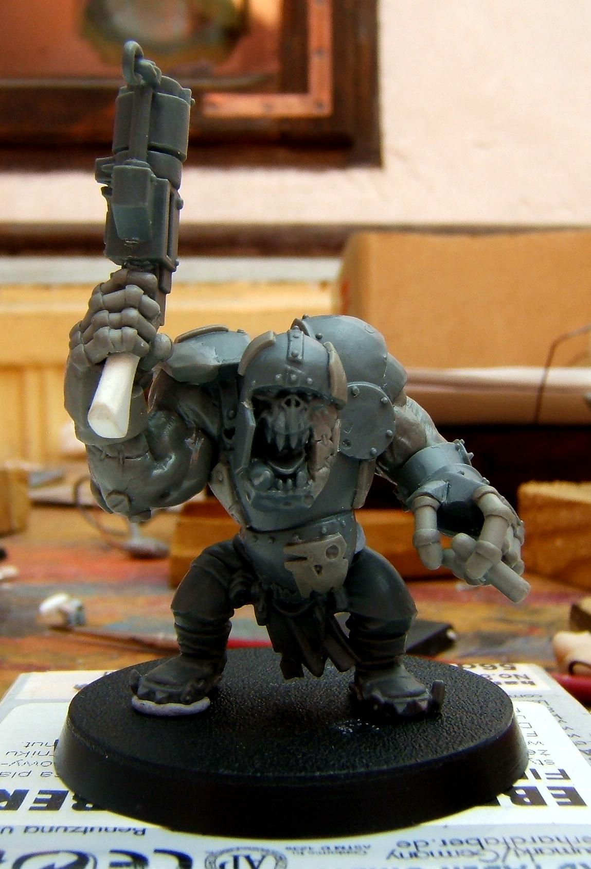 Cigar, Conversion, Nob, Orks, Warhammer 40,000, Work In Progress