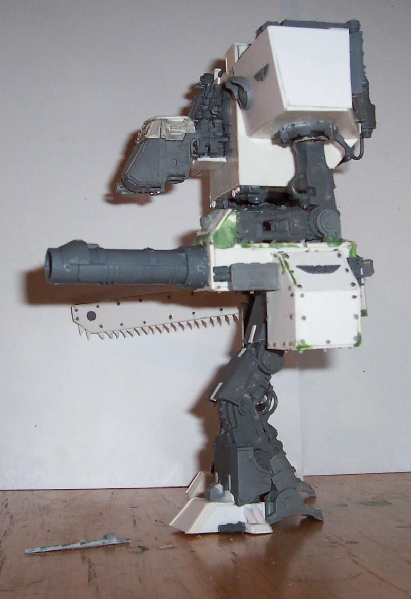 Conversion, Imperial Guard, Knight Paladin, Knight Titan, Scratch Build, Warhammer 40,000, Work