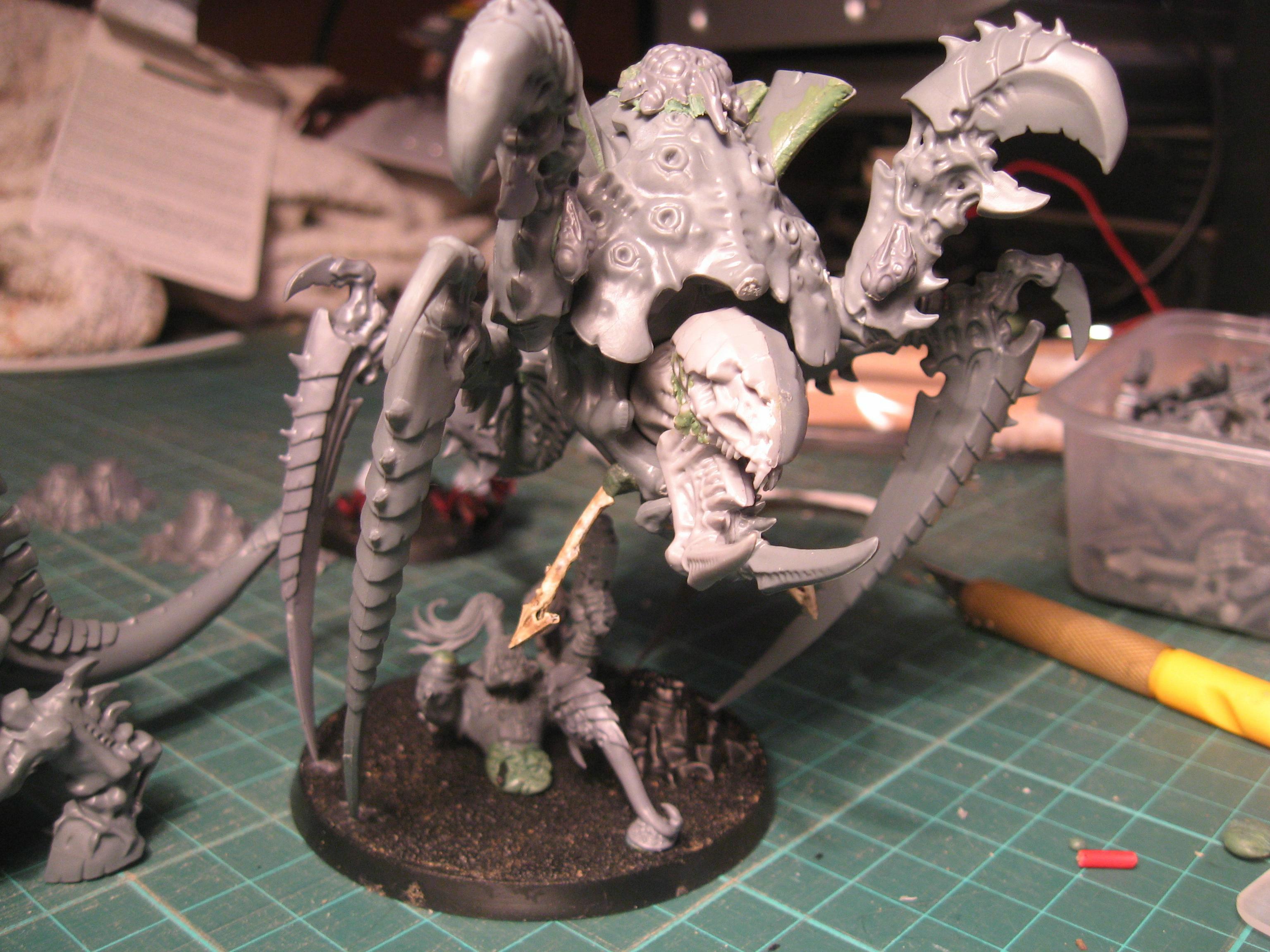 Carnifex, Conversion, Fex, God, Godfex, Herder, Painted, Squigs, Tyranids, Work In Progress, Wysiwyg