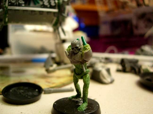 Imperial Guard, Sculpting, Undead, Work In Progress, Zombie