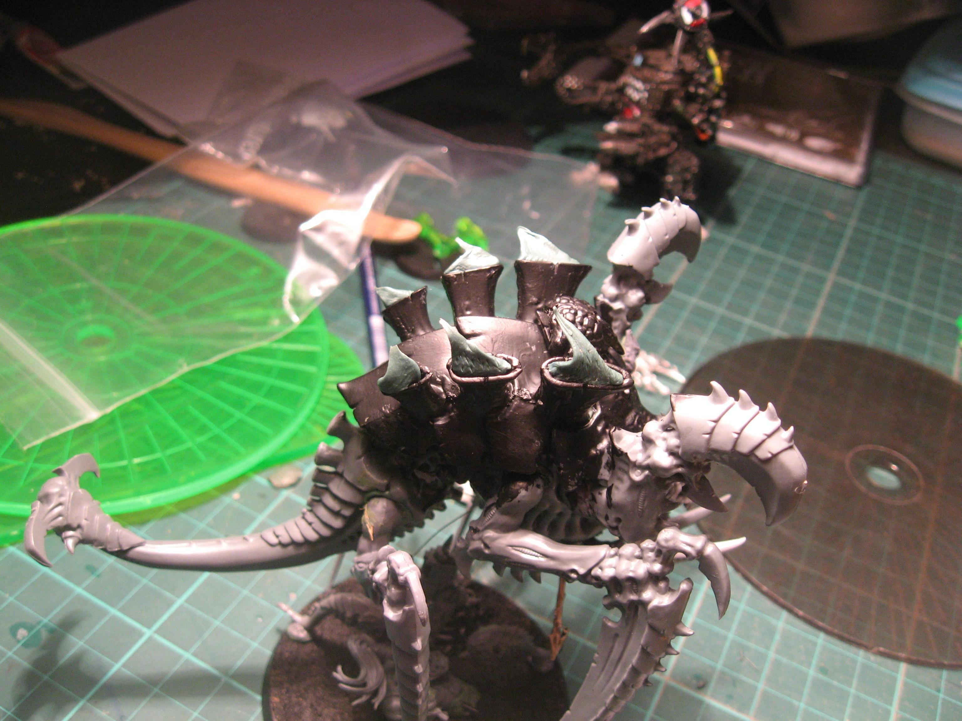 Carnifex, Conversion, Fex, God, Godfex, Herder, Painted, Squigs, Tyranids, Work In Progress, Wysiwyg