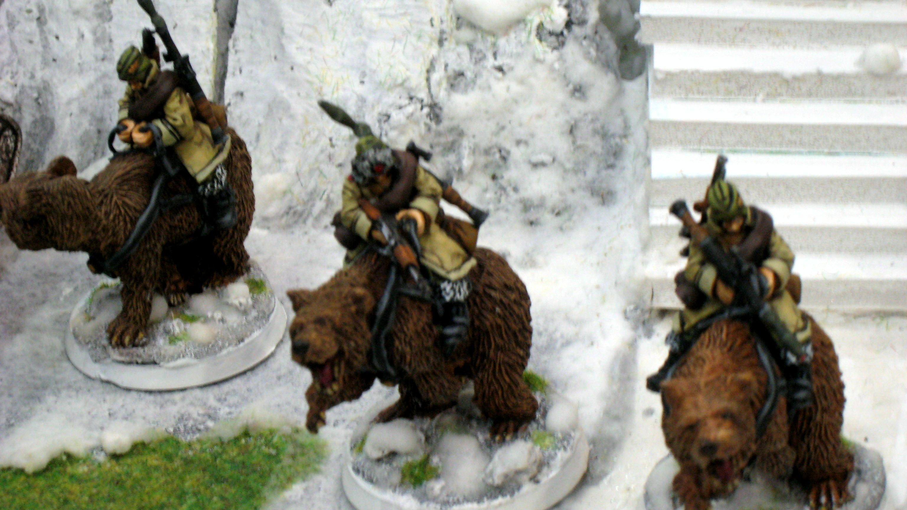 Bear, Bear Cavalry, Imperial Guard, Rough Riders, Russians