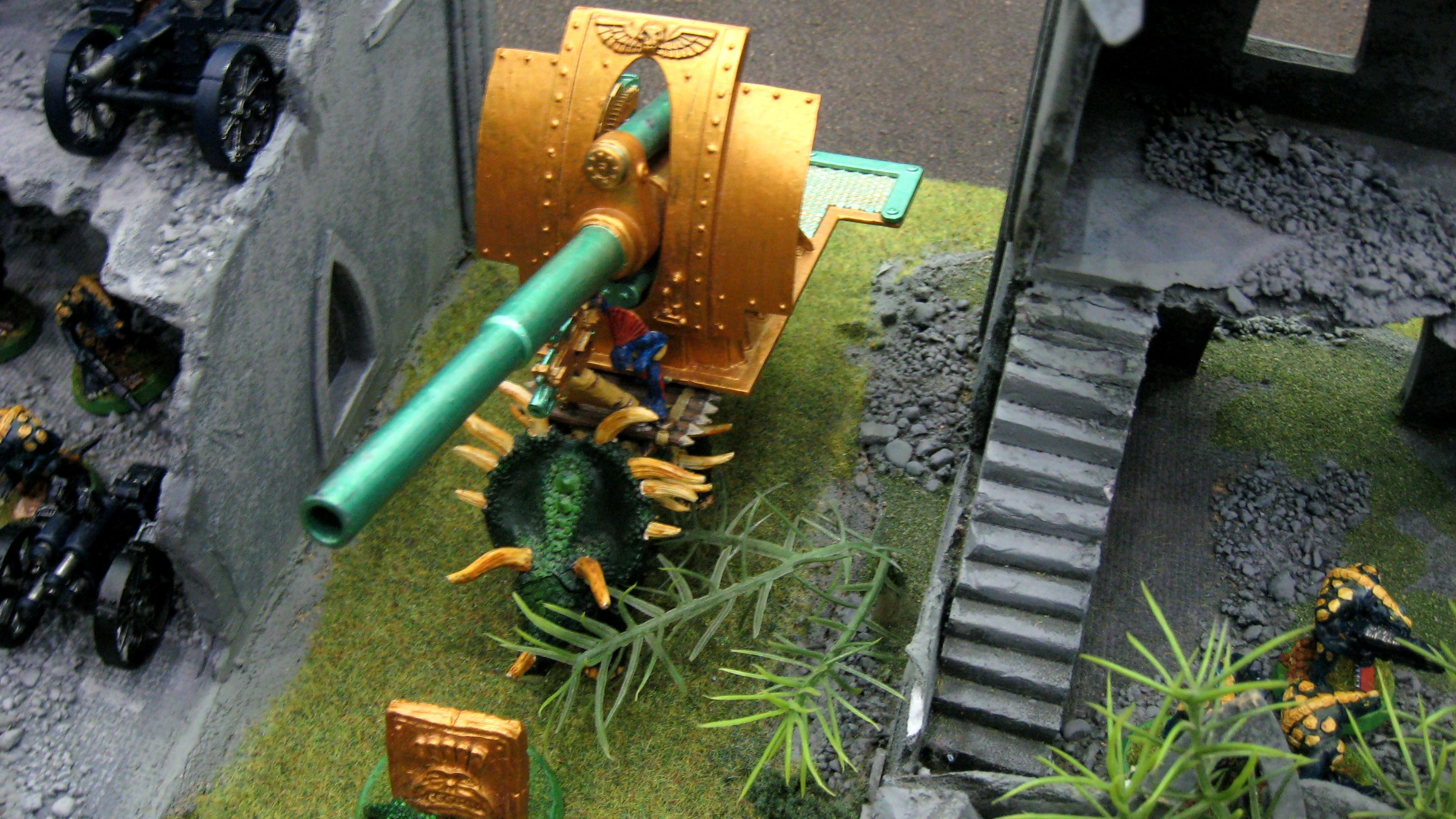 Basilisk, Conversion, Imperial Guard, Lizardmen, Orks, Stegaton