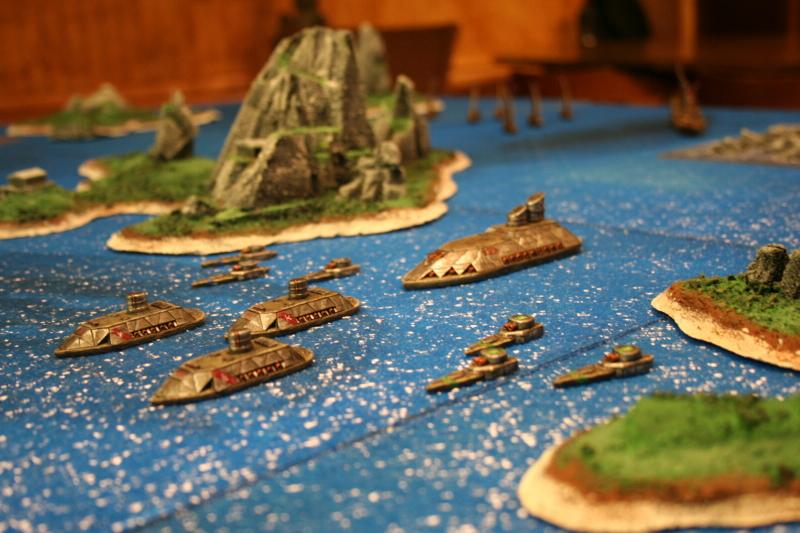 Dwarves, Fleet, Naval Combat, Uncharted Seas