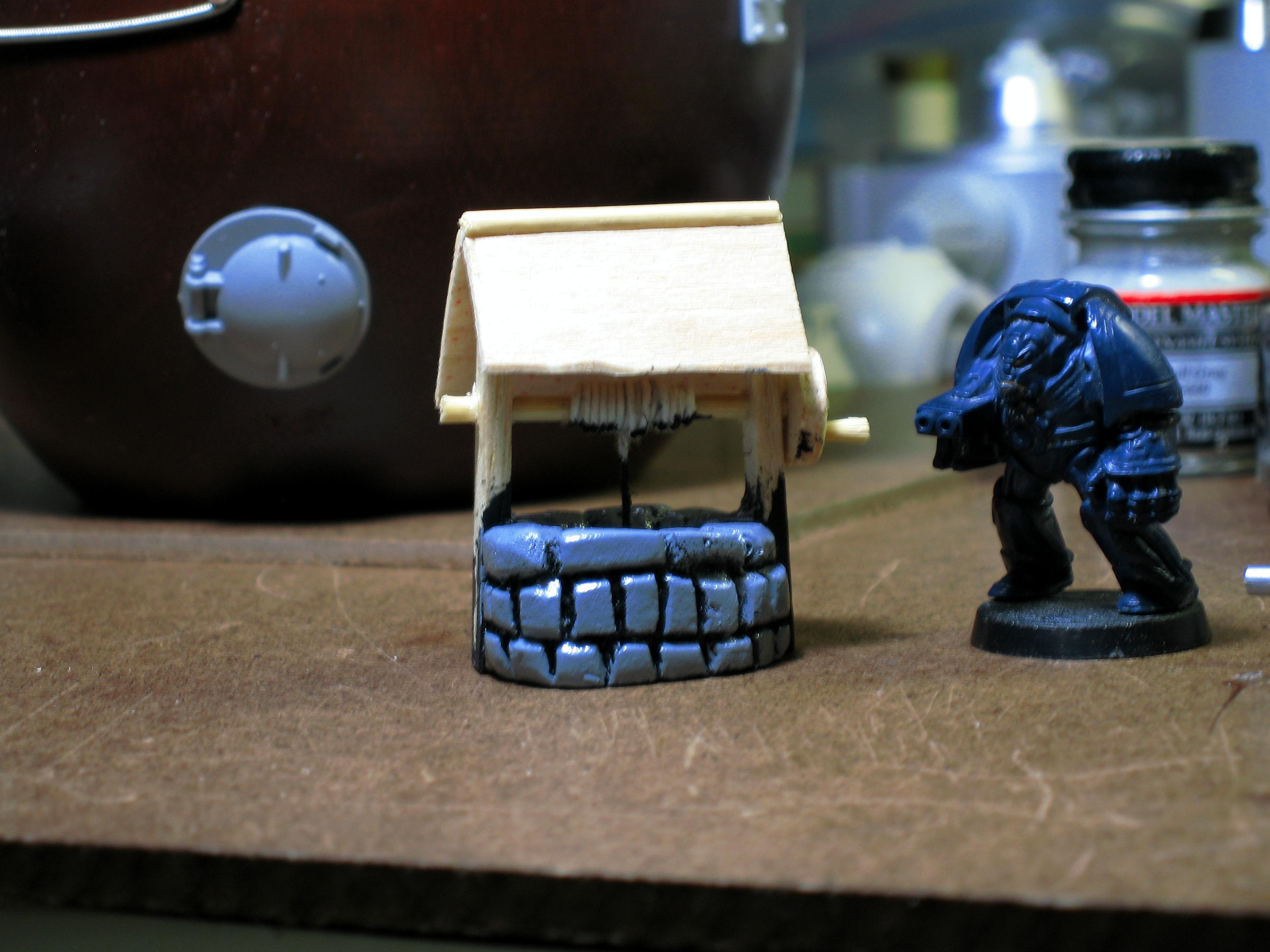 Scratch Build, Well base paint