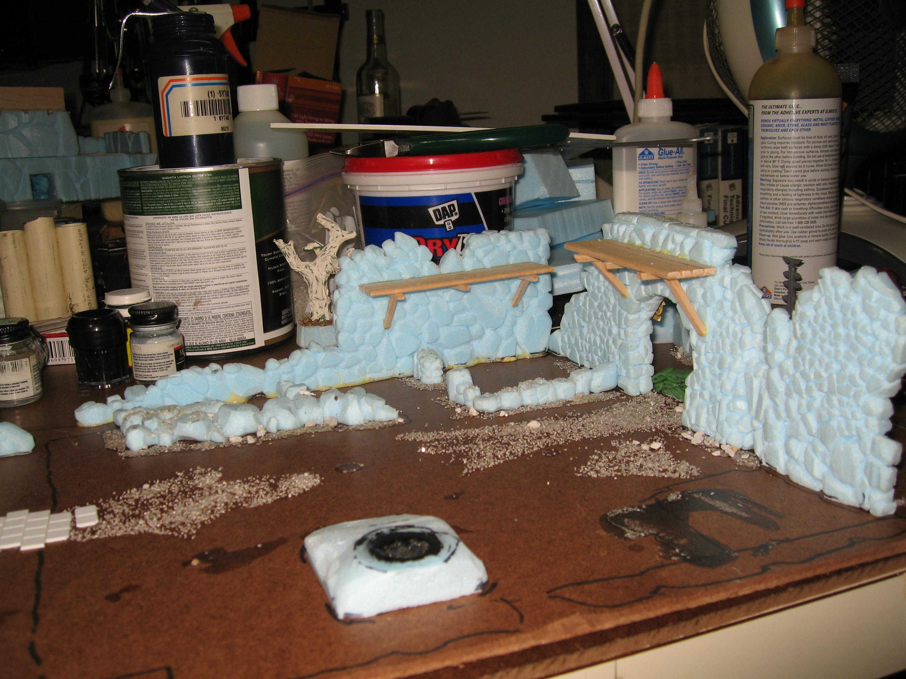 Scratch Build, Ruins overview