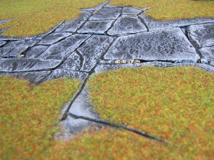Game Table, Terrain, Panics realm of battle board detail5