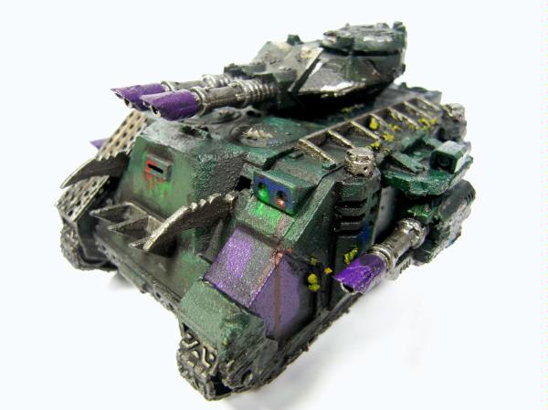 Updating My Nurgle Tanks- Updated 3rdJan09 Vindicators and Preditors ...