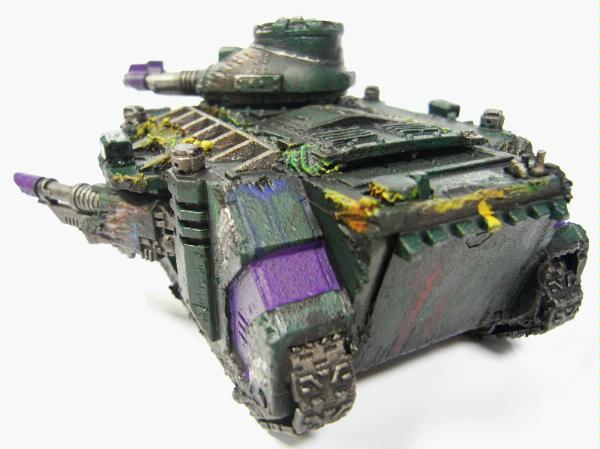 Updating My Nurgle Tanks- Updated 3rdJan09 Vindicators and Preditors ...