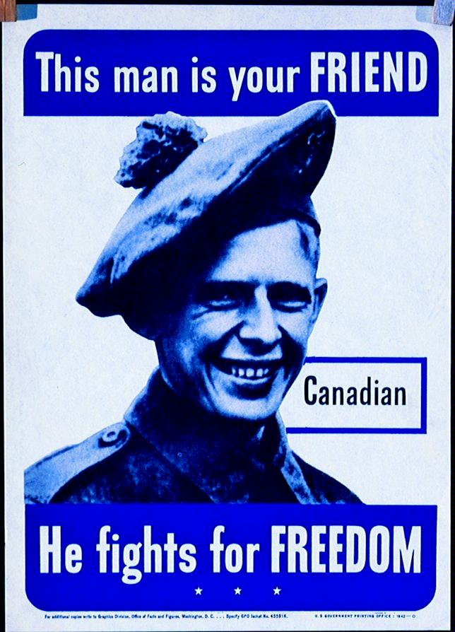 Canada, Poster, Terrain, World War 2