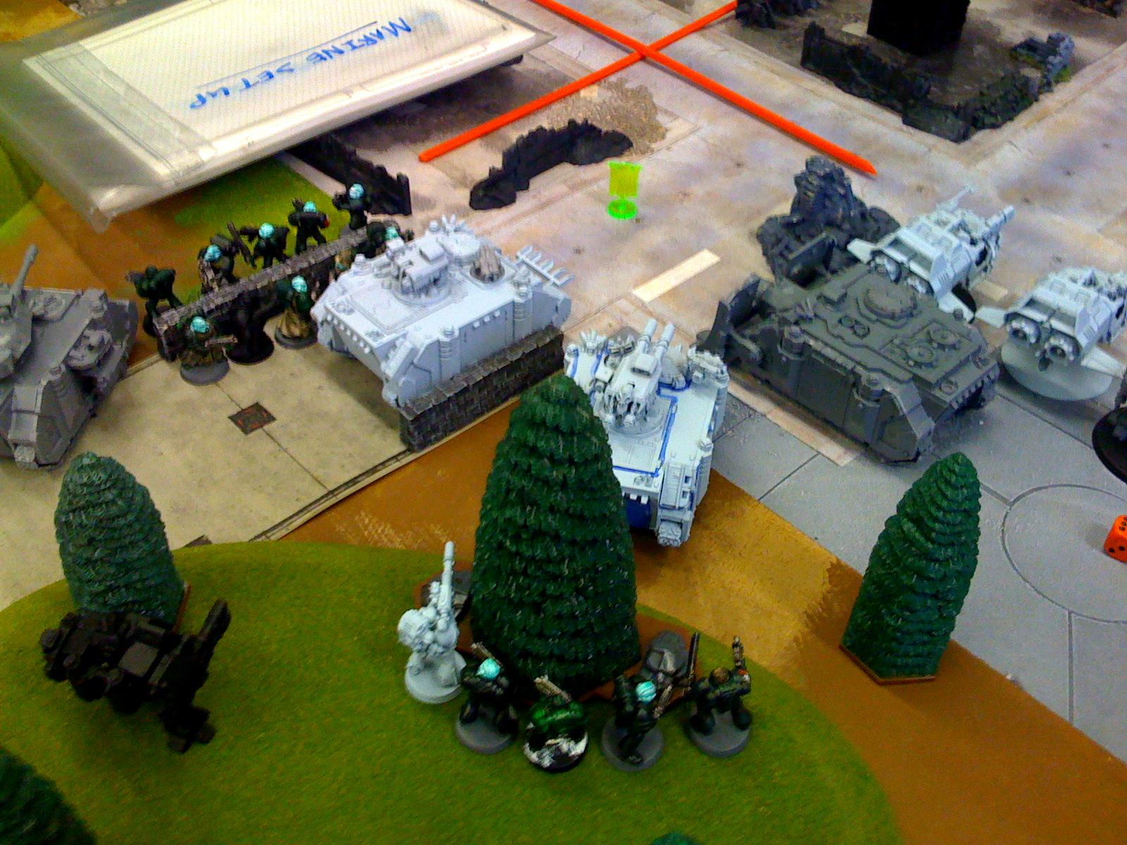 Battle, Battle Report, Orks, Space Marines