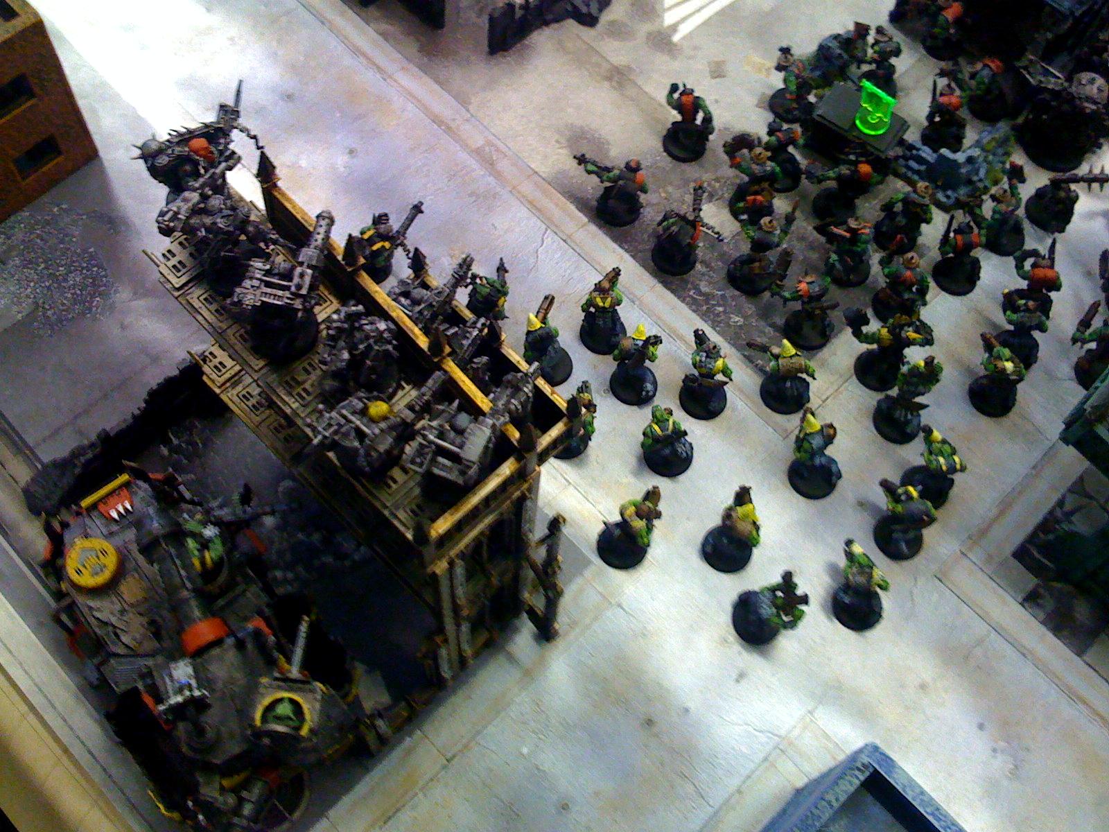 Battle, Battle Report, Orks, Space Marines