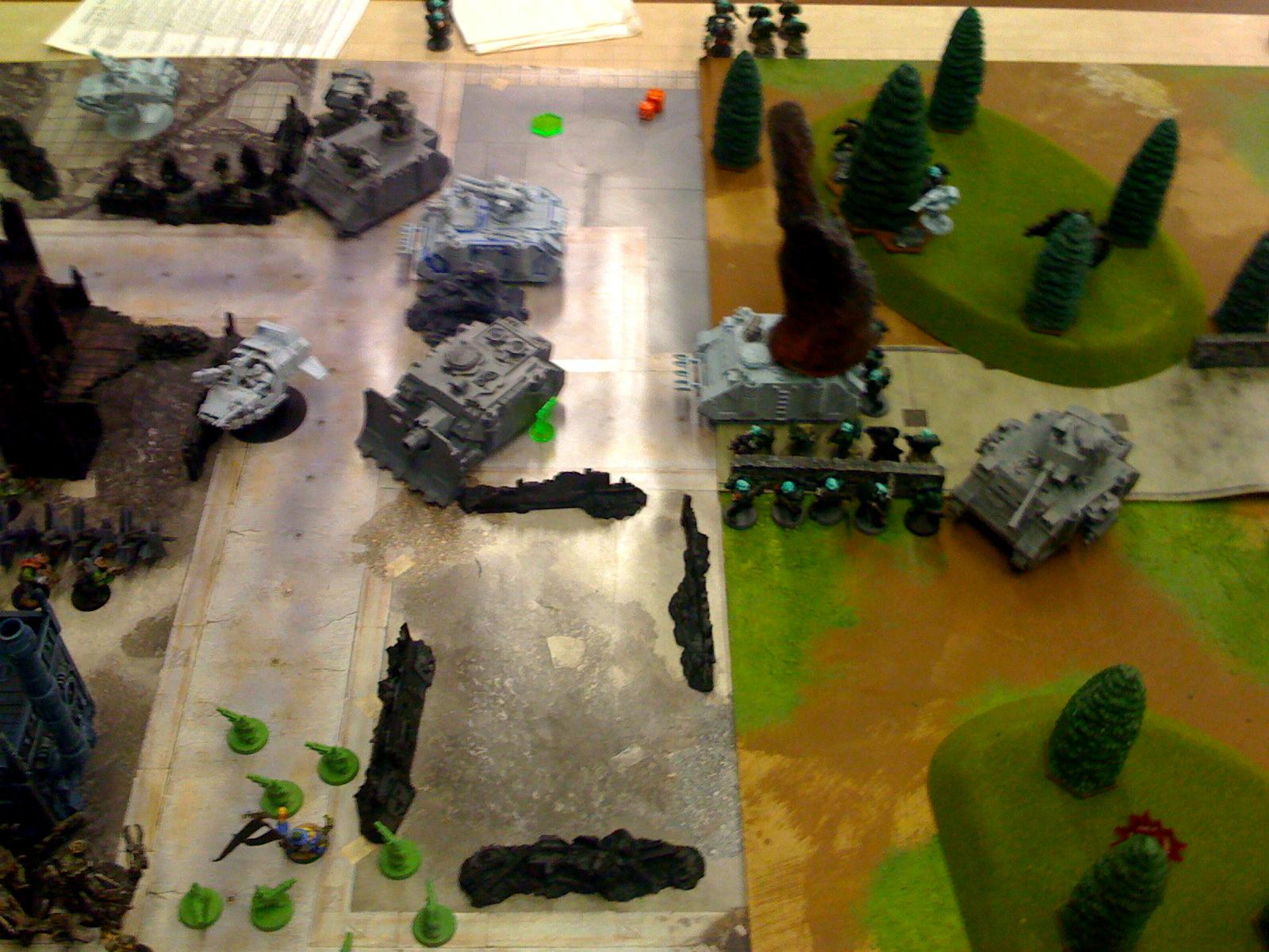Battle, Battle Report, Orks, Space Marines