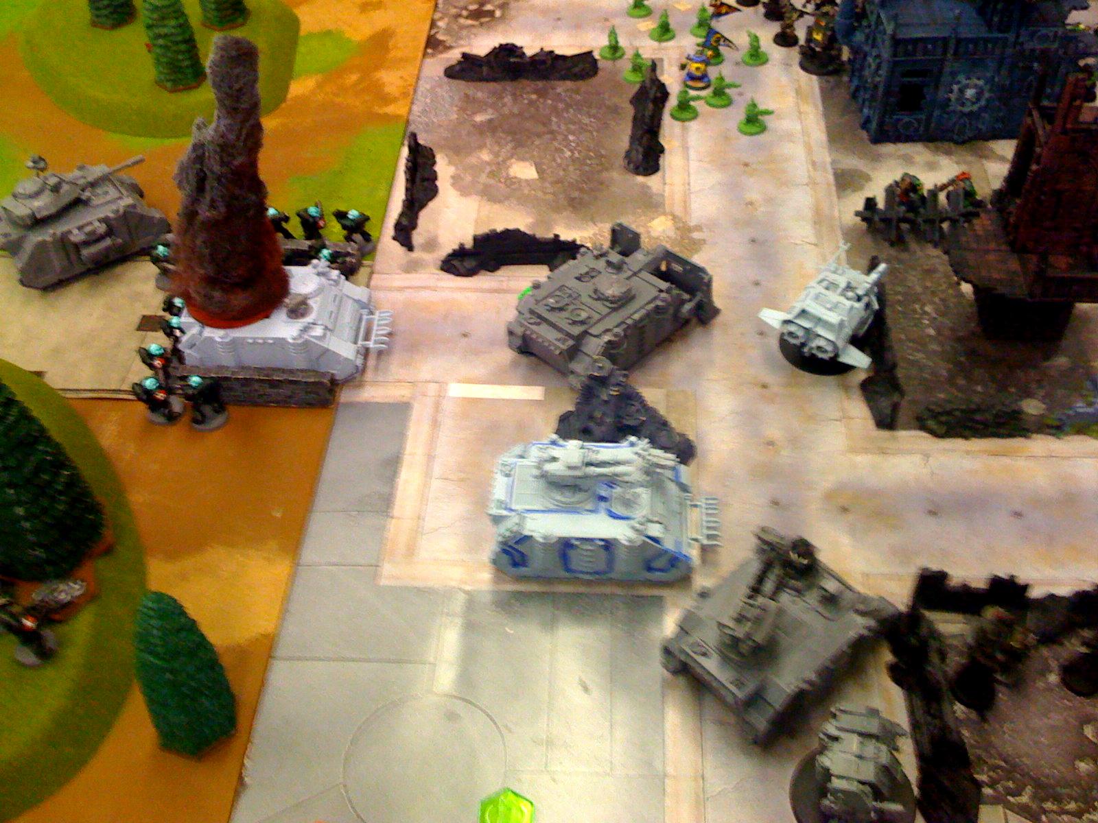 Battle, Battle Report, Orks, Space Marines