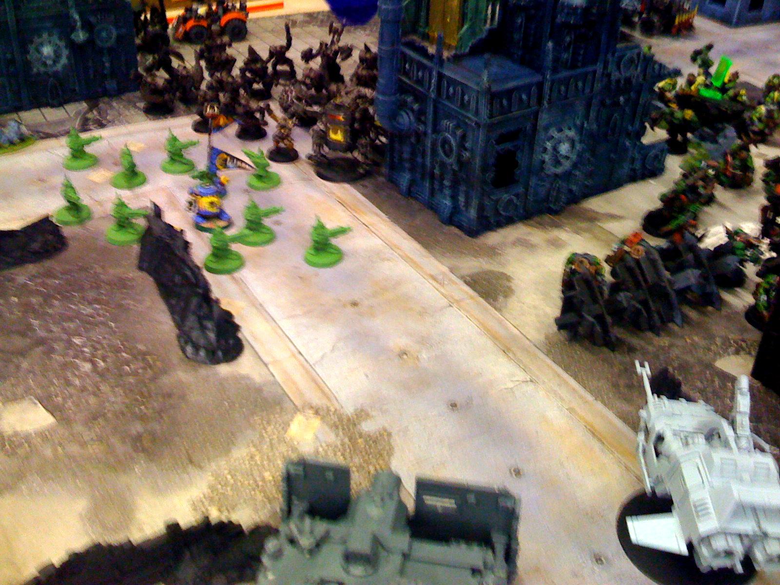 Battle, Battle Report, Orks, Space Marines