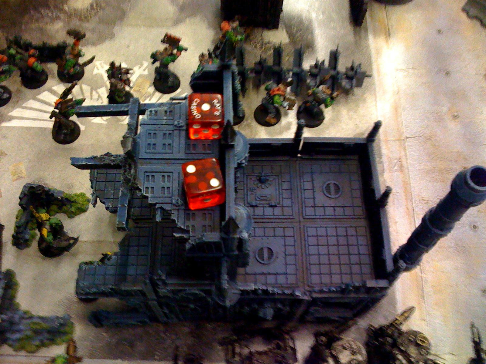 Battle, Battle Report, Orks, Space Marines