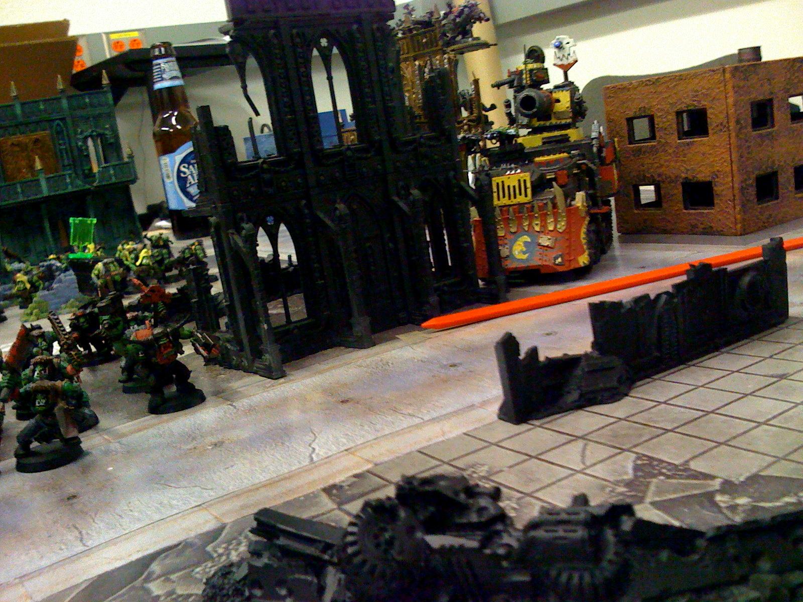 Battle, Battle Report, Orks, Space Marines