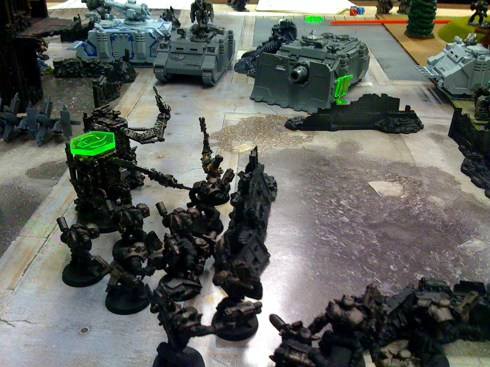Battle, Battle Report, Orks, Space Marines