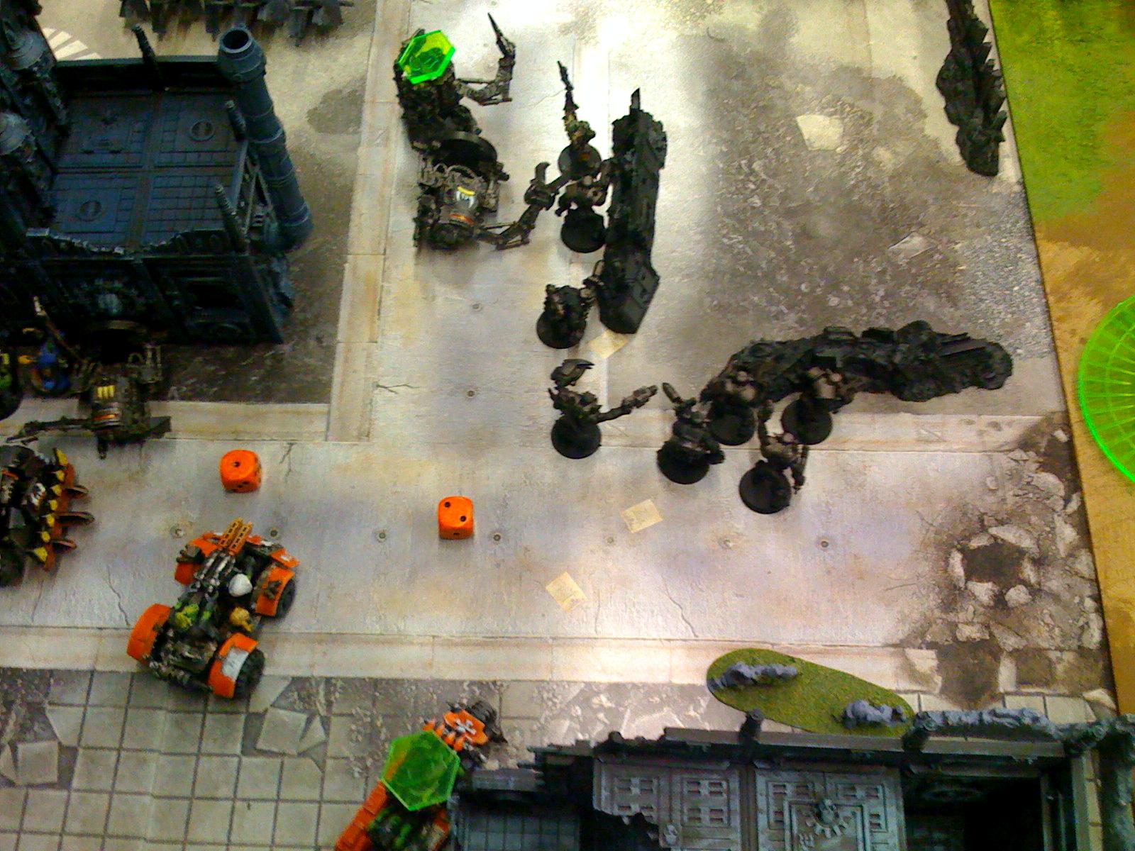 Battle, Battle Report, Orks, Space Marines