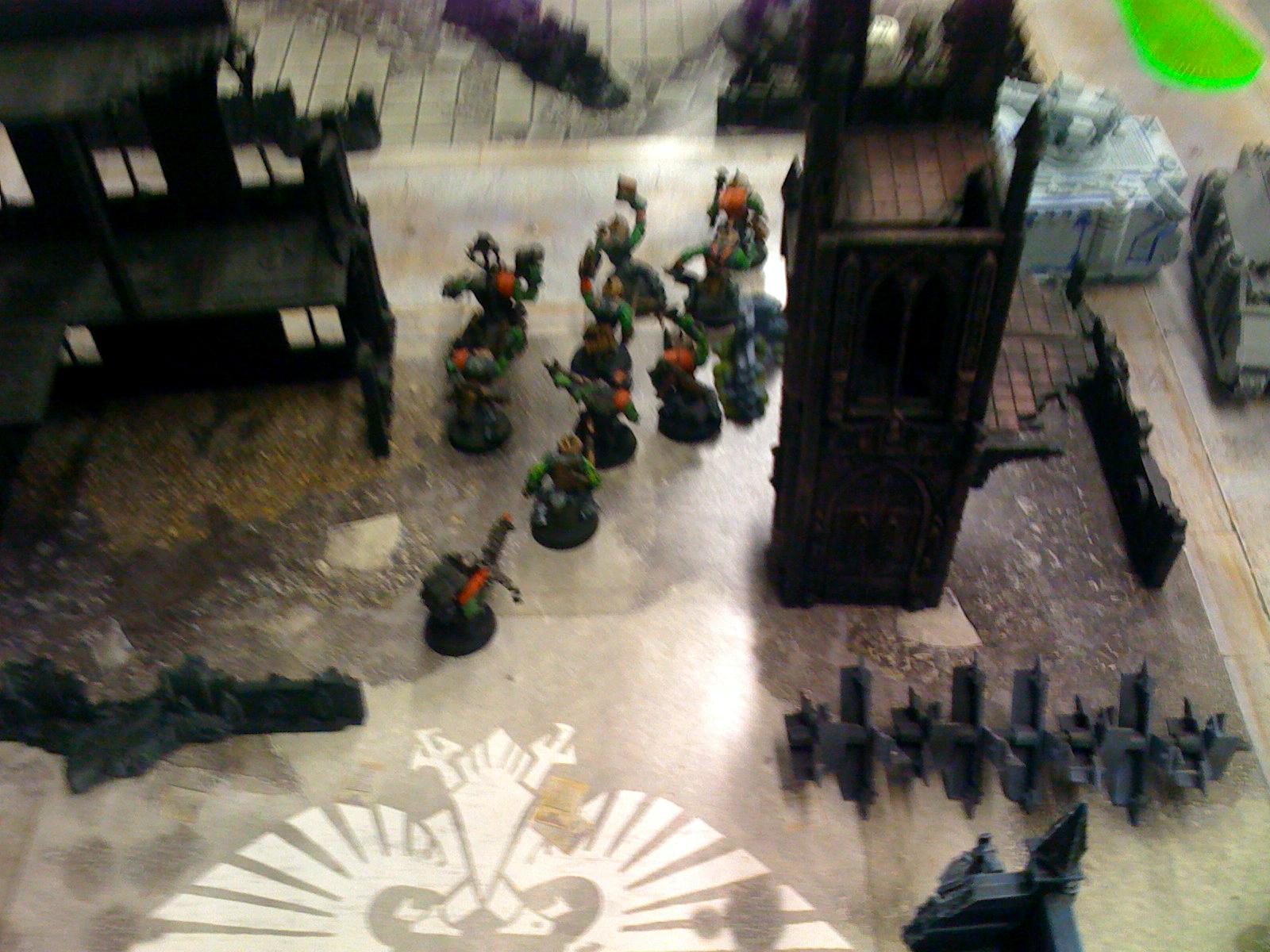 Battle, Battle Report, Orks, Space Marines
