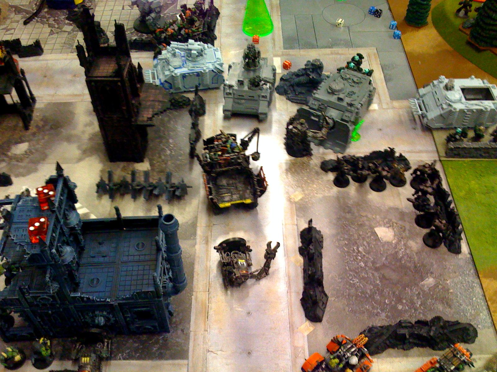 Battle, Battle Report, Orks, Space Marines